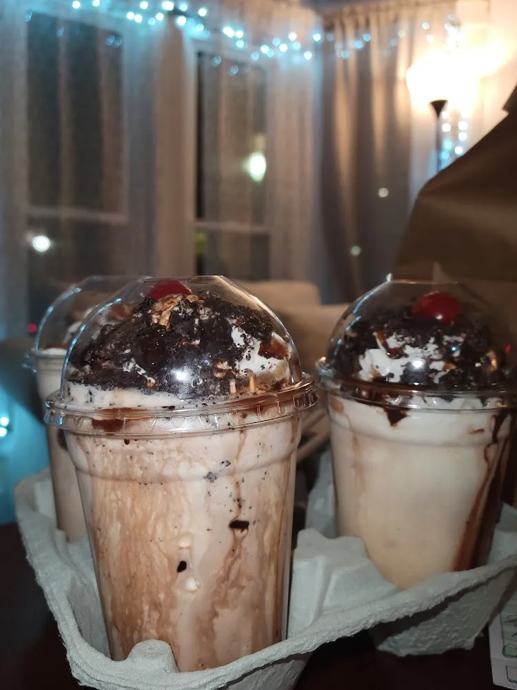 Chocolate Shake Oreo Shake and Vanilla Shakes